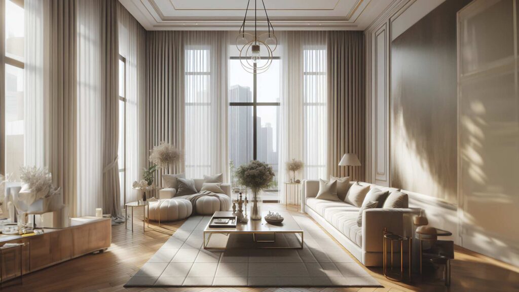 White Curtains for Living Room 2023