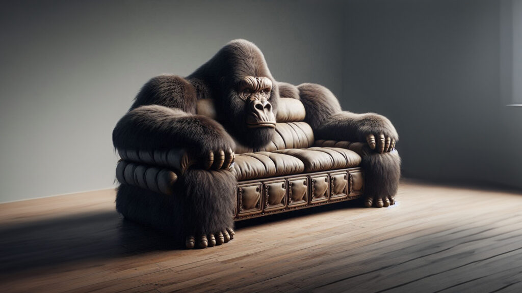 Gorilla Couch Leather